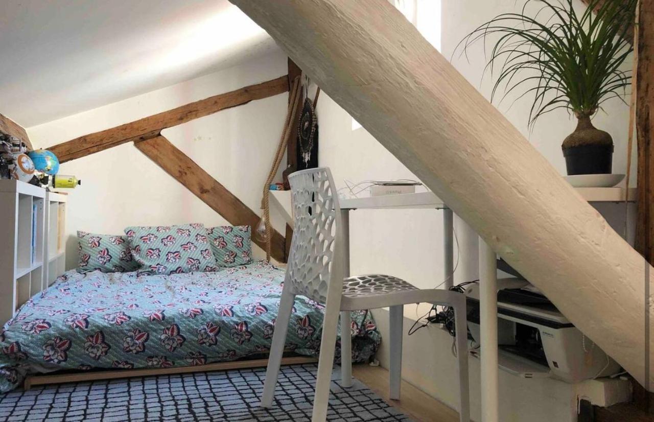 Apartament Coeur De Lyon Avec Terrasse Et Jacuzzi Zewnętrze zdjęcie